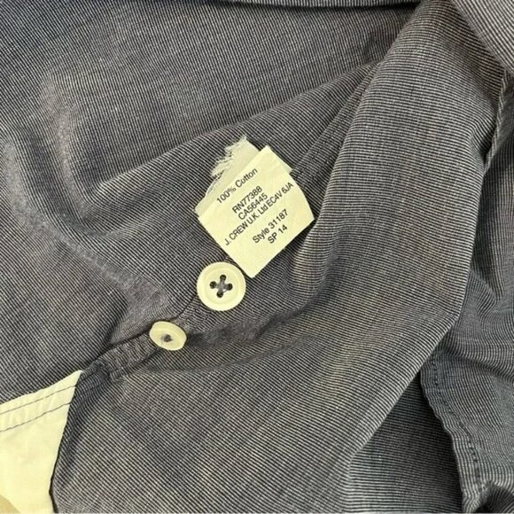 BUNDLE J. Crew Button Down Long Sleeve Shirts - Size Medium - Picture 16 of 16